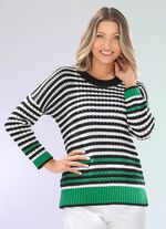 Pullover mit recycelter Baumwolle 