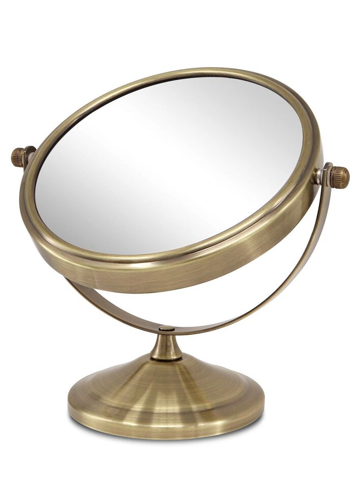 Kosmetik-Spiegel mit stabilem Metallgeh&auml;use 