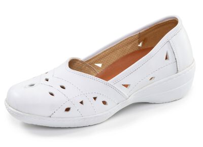 ELENA EDEN, bequeme Damen-Slipper, Weite H, mit herausnehmbarem Fu&szlig;bett 