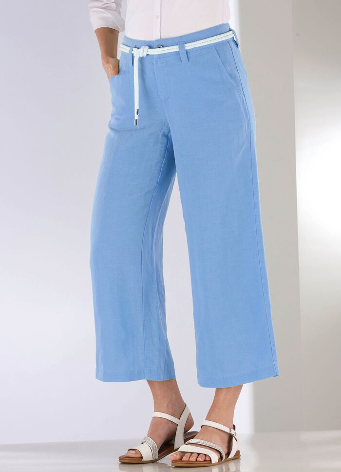 Culotte mit angesagtem Kordelg&uuml;rtel 