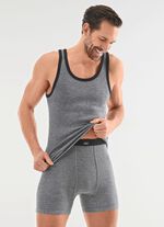 Viererpack Unterhosen mit garngef&auml;rbtem Ringeldessin 