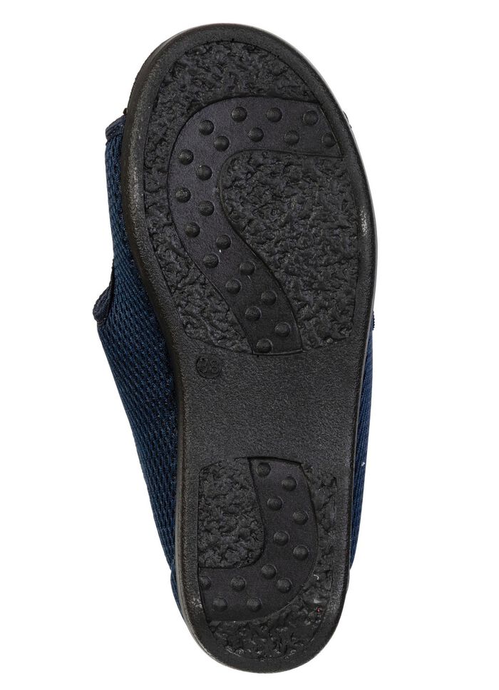 Bequeme Damen-Hausschuhe, Weite H, mit herausnehmbarem Fu&szlig;bett 