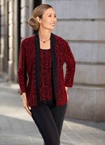 Shirt-Tunika in 2-in-1-Optik 