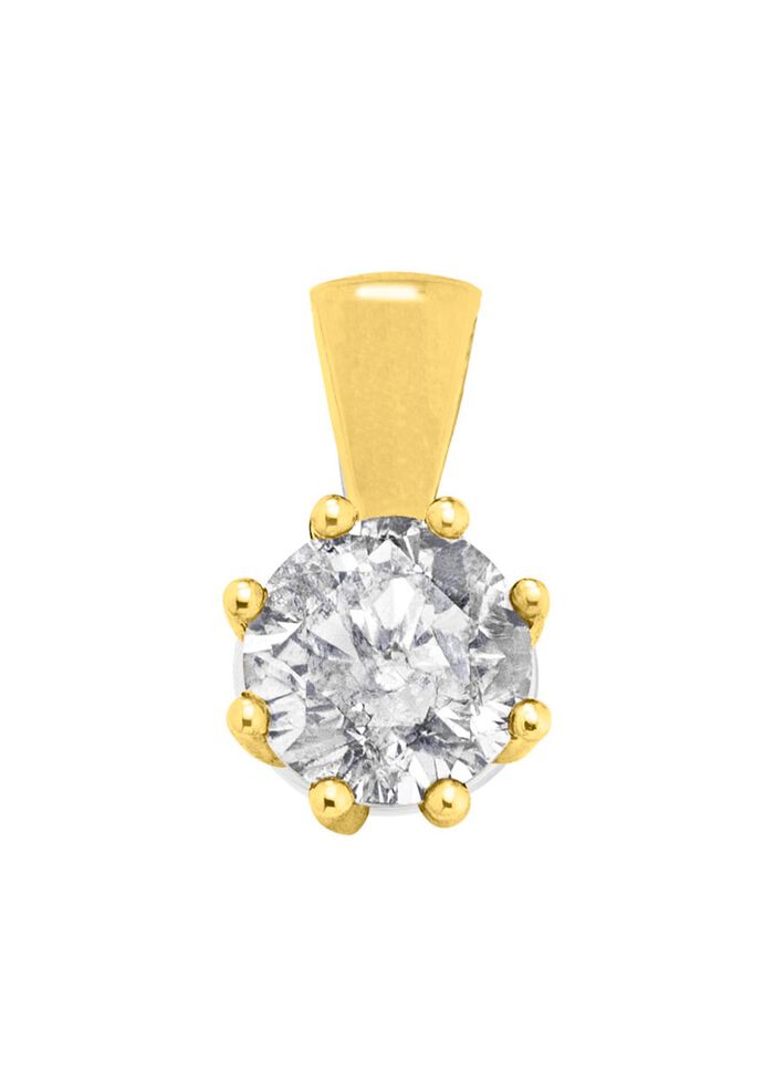 Funkelnder Anh&auml;nger mit Brillant 