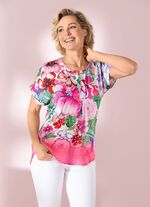 Tunika mit h&uuml;bscher Bord&uuml;re 