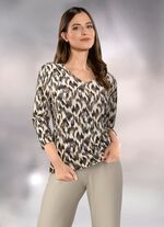 Shirt mit farbbrillantem Allover-Druck 