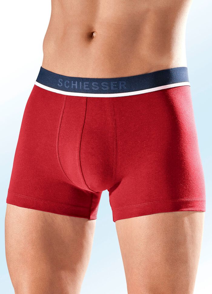 Schiesser Dreierpack Pants mit Elastikbund 