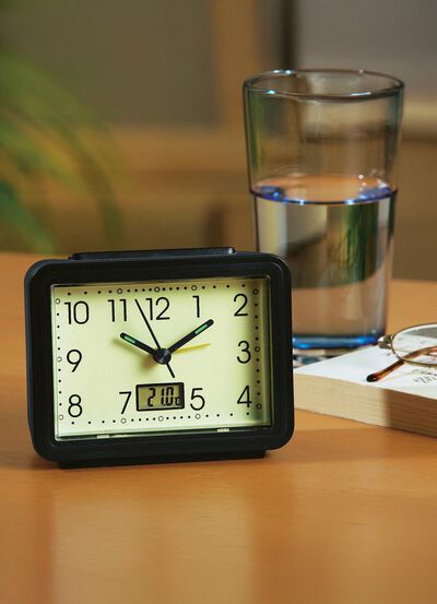 Leuchtender Wecker 