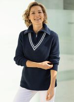 Pullover mit recycelter Baumwolle 