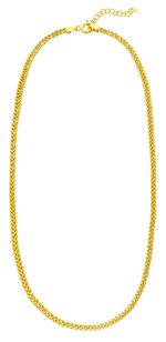 Feine Zopfketten-Halskette 