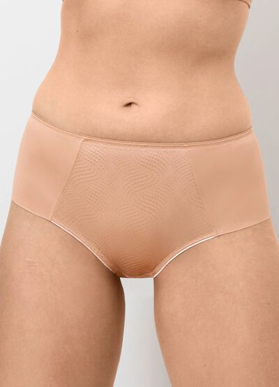 Triumph Slip mit Jacquardeinsatz im Vorderteil 