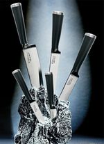 Stoneline&reg; Excalibur&reg; Messerblock, 7-teilig 