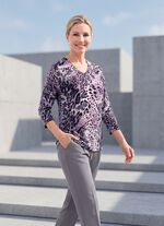 Shirt mit farbbrillantem Dessin 