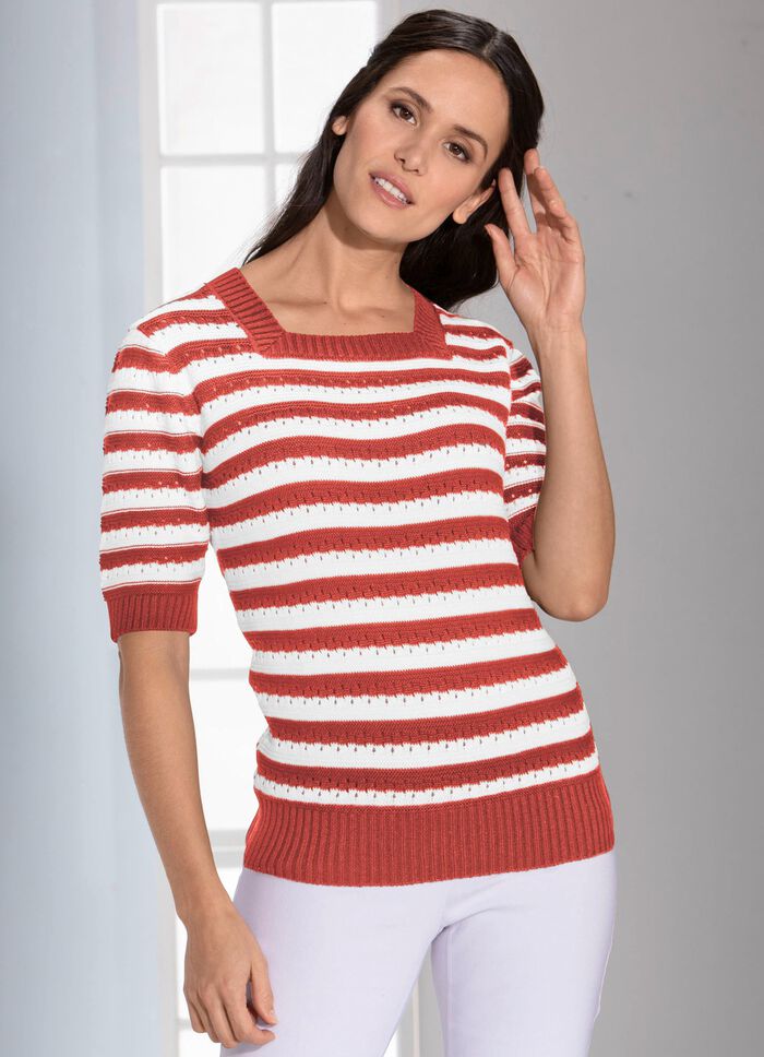 Pulli in Ringeldessin 