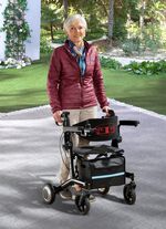Elektrischer Rollstuhl/Rollator 2-in-1 