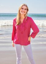 Tunika mit Stickerei  