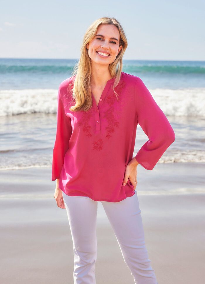 Tunika mit Stickerei  