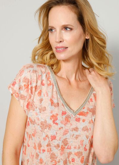 Shirt mit dekorativem Zierband 