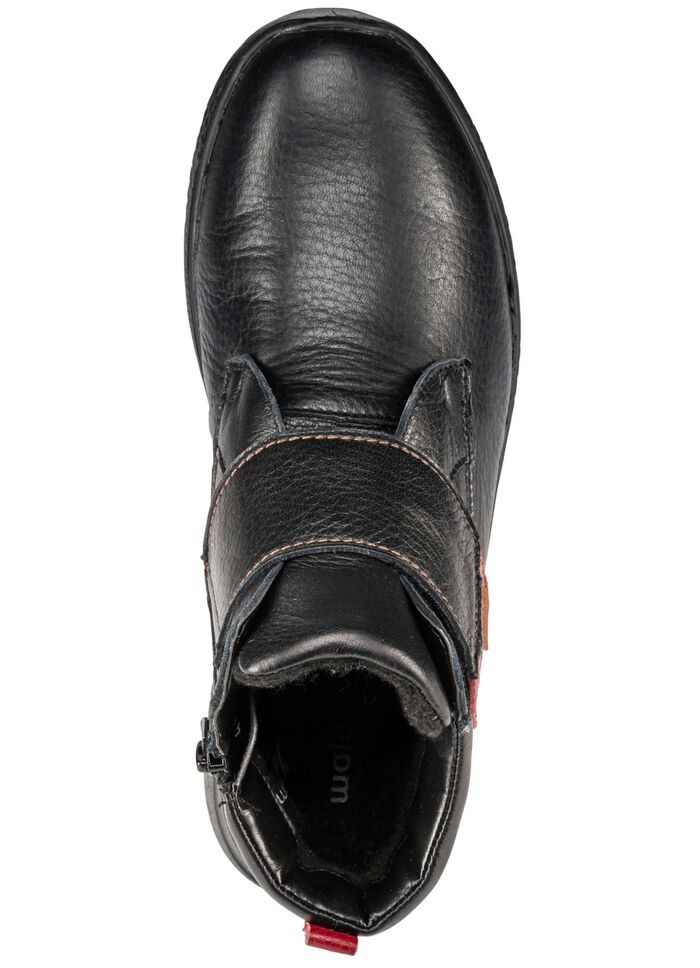 Waldl&auml;ufer, bequeme Damen-Stiefeletten, Weite H, mit herausnehmbarem Fu&szlig;bett 