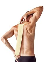 Massageb&uuml;rste mit Waschhandschuh 