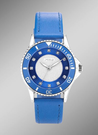 Moderne Quartz-Damenuhr Pools 2609 