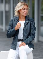 Lederkurzjacke von &bdquo;Cabrini&ldquo; 