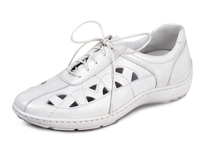 Waldl&auml;ufer, sommerliche Damen-Schn&uuml;rschuhe, Weite H, mit herausnehmbarem Fu&szlig;bett 