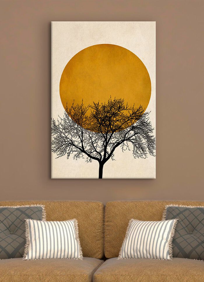 Hochwertiges Leinwandbild auf Holzrahmen 