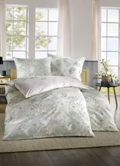 Mako-Satin Bettw&auml;sche-Garnitur 