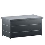 Hochwertige Gartentruhe aus Stahlblech 