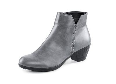 Andrea Conti, trendige Damen-Stiefeletten, mit Rei&szlig;verschluss 