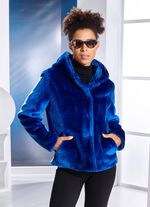 Jacke aus kuschelweichem Kunstpelz 