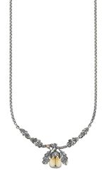 Schicke Garnitur mit echten Grandeln 