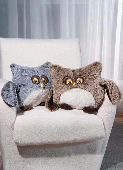 Niedliches Eulen-Deko-Kissen 
