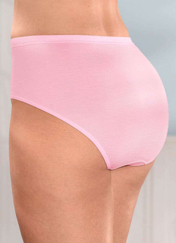 Dreierpack Slips aus anschmiegsamem Material 