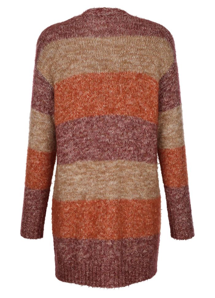 Strickjacke in Garnmix 