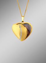 Anh&auml;nger Herz-Medaillon 