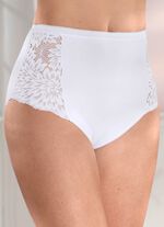 Laurina Viererpack Slips mit Elastikspitze 