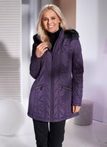 Jacke mit L&auml;ngssteppung seitlich 