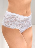 Dreierpack String-Pants aus elastischer Spitze 