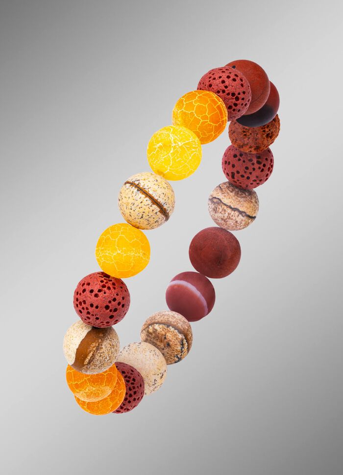 Tolle Unikate: Modisches Energie-Armband &bdquo;Sonne&ldquo; 