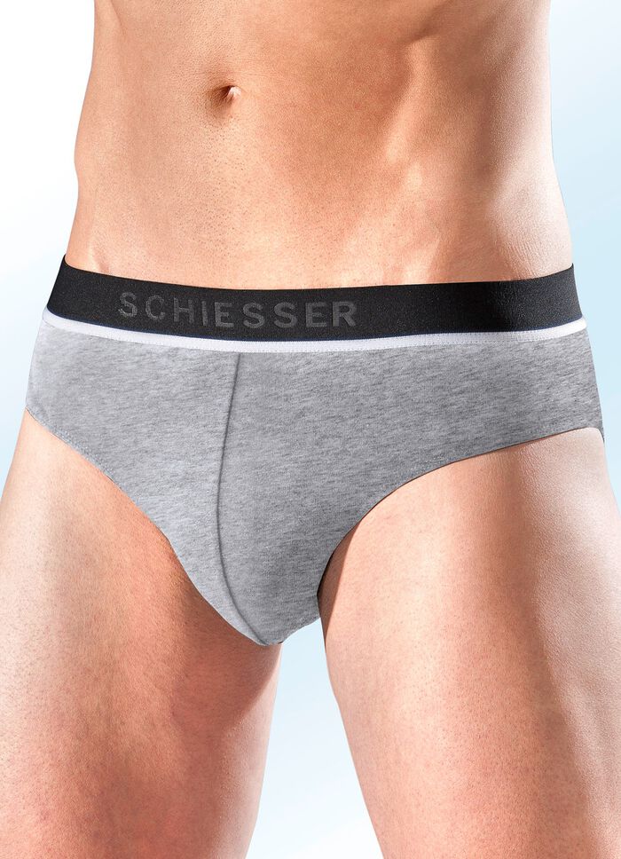 Schiesser Dreierpack Slips aus Feinjersey 