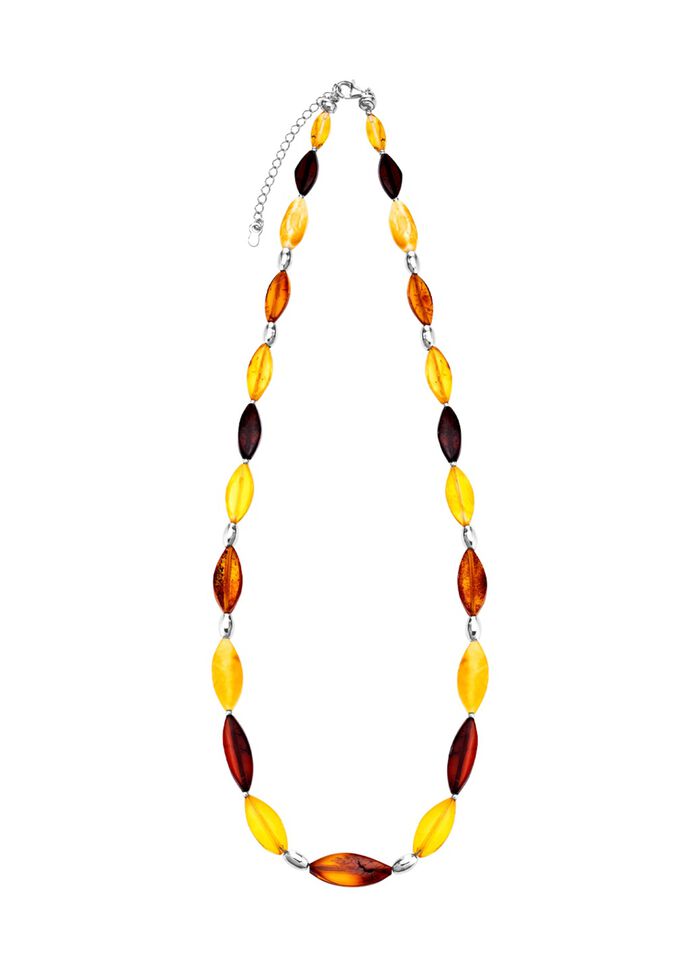 Halskette mit Bernstein 