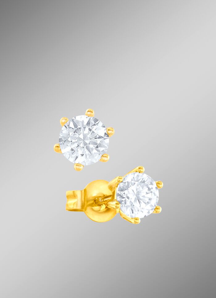 Ohrstecker mit Brillanten 