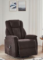 Gem&uuml;tlicher TV-Sessel mit Motor und Aufstehhilfe 