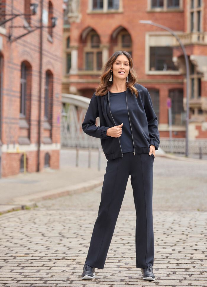 Blouson mit Rei&szlig;verschlussleiste 