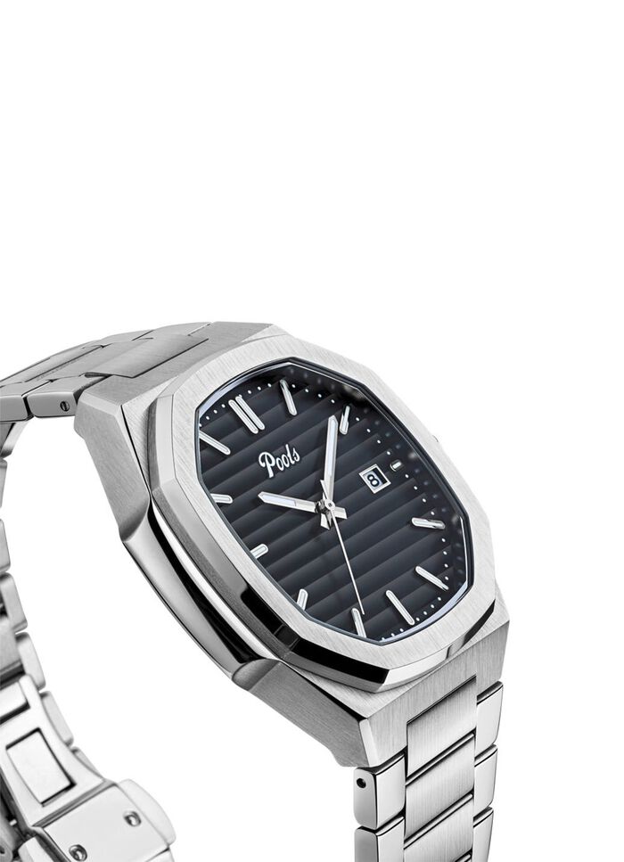 Quartz-Herrenuhr aus Edelstahl 