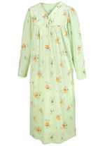 Zweierpack Nachthemden, Langarm mit Knopfleiste 