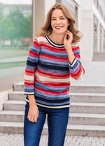 Pullover in tollem Ringeldessin 