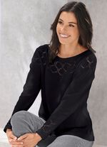 Pullover mit recycelter Baumwolle 